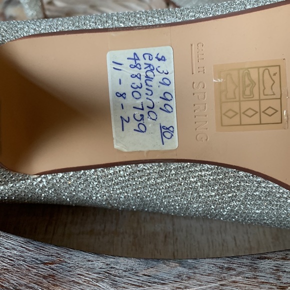 Silver SPARKLE shoes - Picture 3 of 6